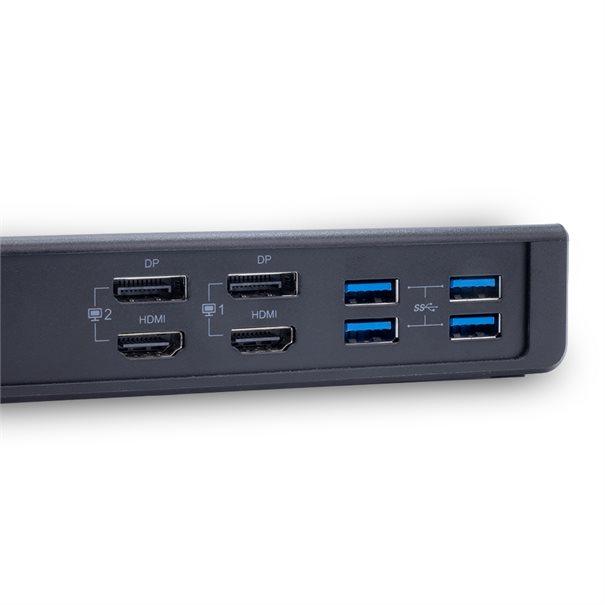TERRA MOBILE Dockingstation 800 USB-C/A inkl.135W Netzteil und USB C/A Kabel – Bild 6